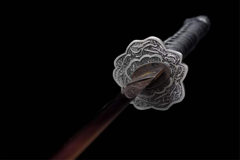 Sekiro Katana (SDT) – Nahaufnahme Katana mit japanischem Motiv