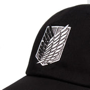 'Attack on Titan'-Cap – bestickt, Baseball Cap im japanischen Design