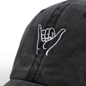 Unisex-Streetwear-Cap 'Pleasure' – Nahaufnahme Baseball Cap mit japanischem Motiv