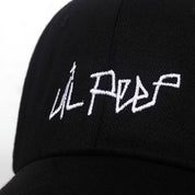 Lil-Peep-Panel-Cap – Detail: verstellbar, Baseball Cap japanischen Stil
