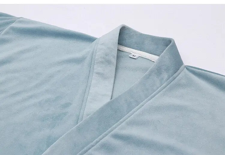 Japanischer Herren-Kimono-Pyjama 'Sekien' – Kimono für traditionelle Anlässe, Premium-Qualität