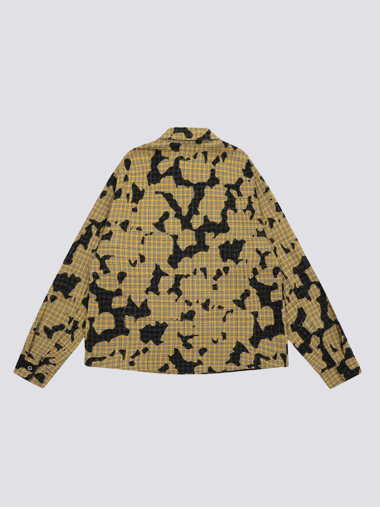 Jacke mit Leopardenmuster – bestickt, Bomberjacke im japanischen Design