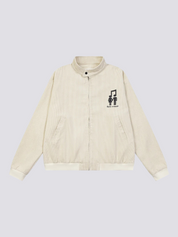 Kordjacke – bestickt, Bomberjacke im japanischen Design