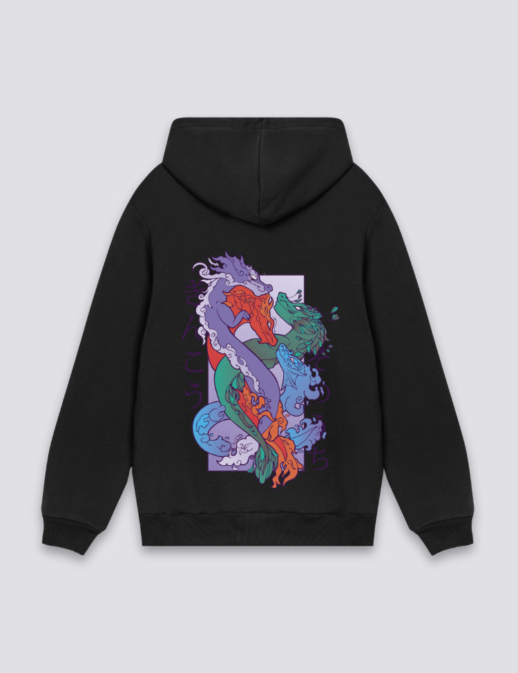 Ästhetischer japanischer Hoodie – Sweatshirt im Streetwear-Stil für Herren und Damen