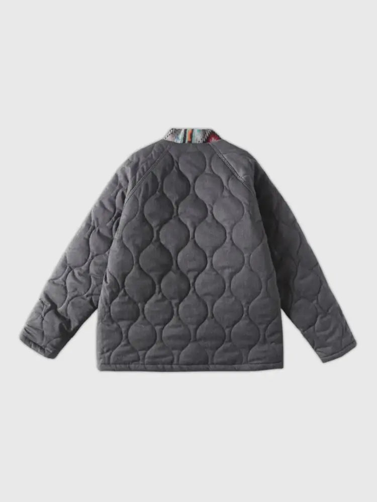 Amerikanisches Muster Reversible Hanten – Kimono für traditionelle Anlässe, Premium-Qualität