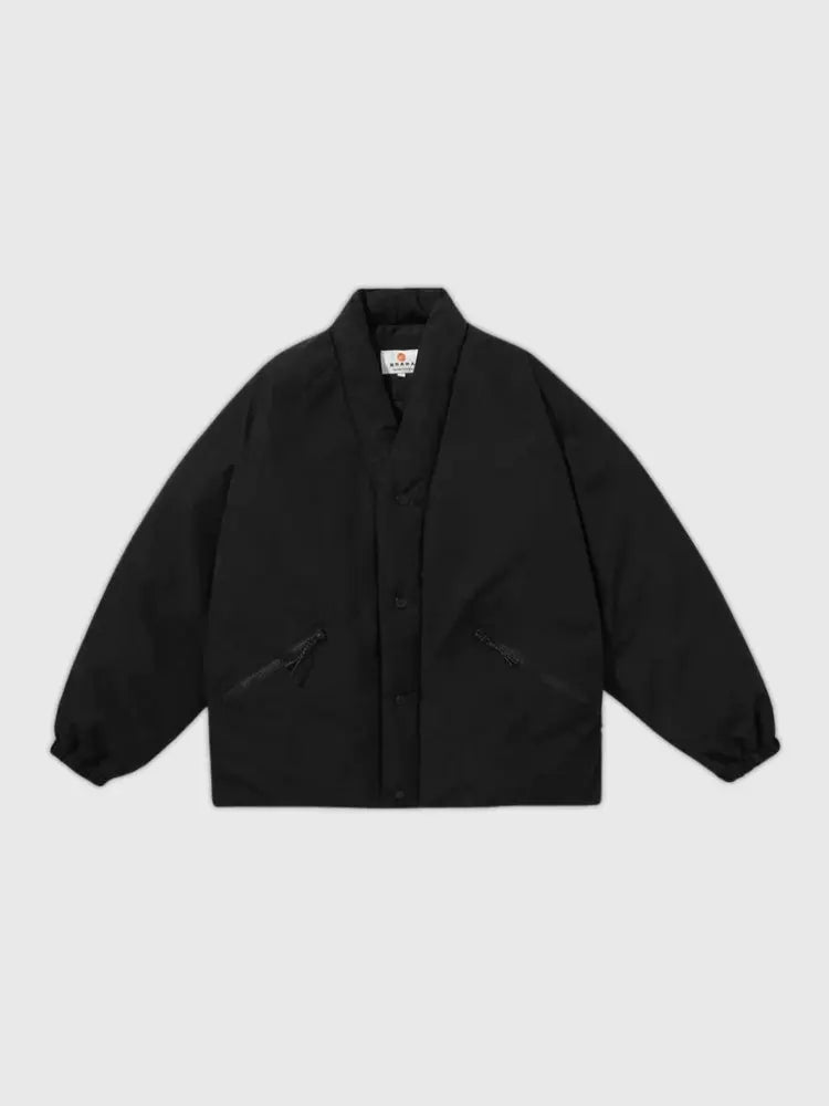 Üppiger Mantel im japanischen Stil – Wickelmantel im japanischen Stil für Damen