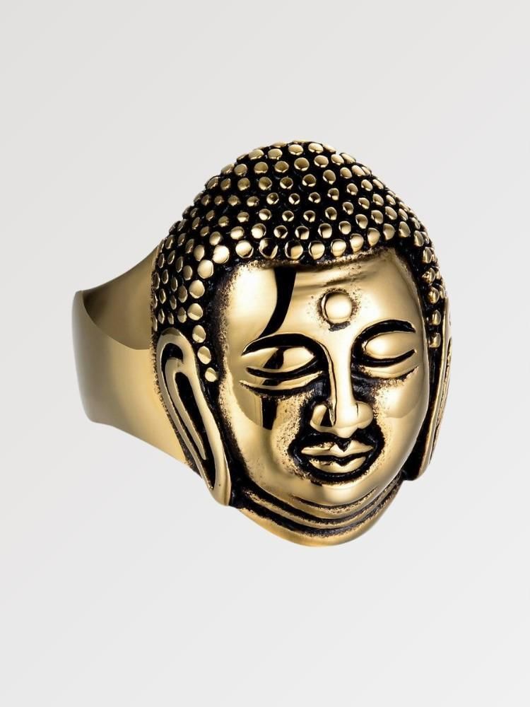 Buddha-Ring 'Matokoya' – verstellbar, Ring im japanischen Design