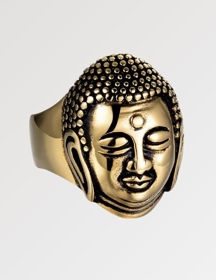 Buddha-Ring 'Matokoya' – verstellbar, Ring im japanischen Design