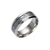Asiatischer Ring 'Ringshine' – Nahaufnahme Ring mit japanischem Motiv