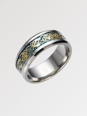 Asiatischer Ring 'Ringshine' – Ring im japanischen Stil für Herren und Damen