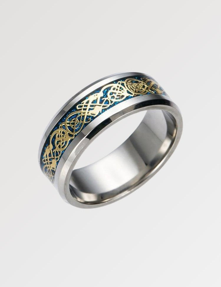 Asiatischer Ring 'Ringshine' – Ring im japanischen Stil für Herren und Damen