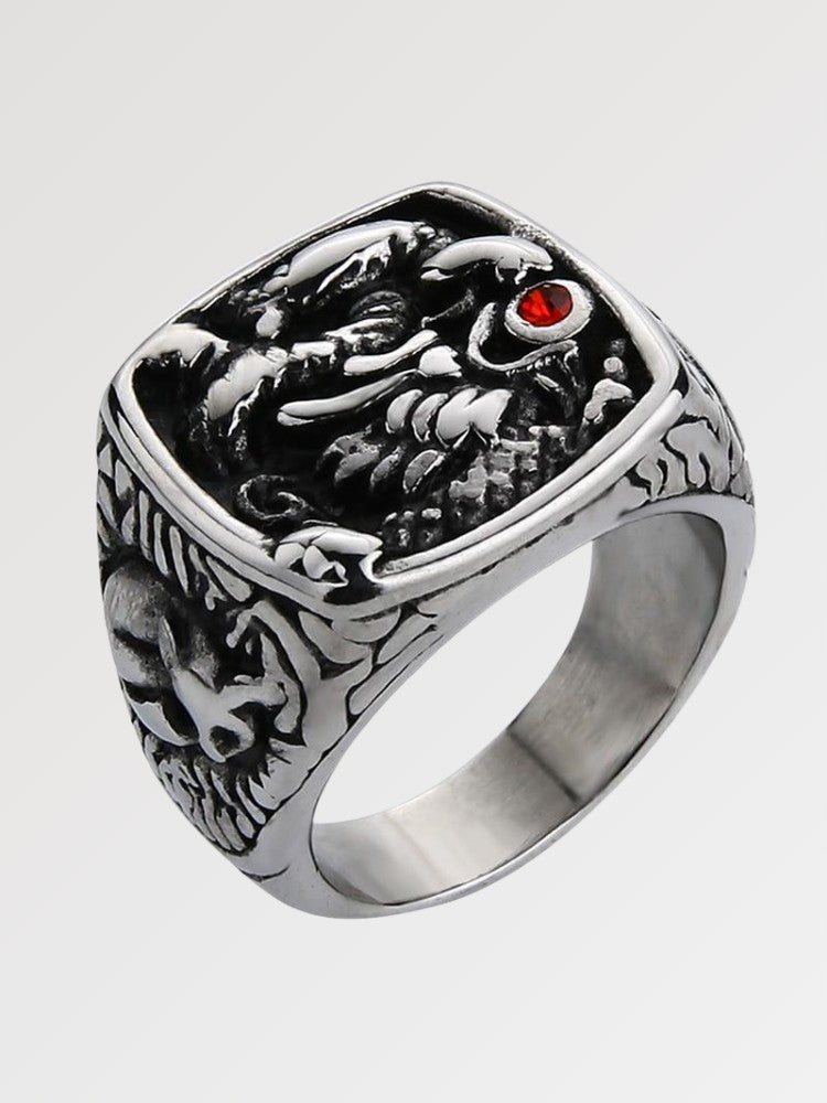 Japanischer Siegelring – Ring im japanischen Stil für Herren und Damen
