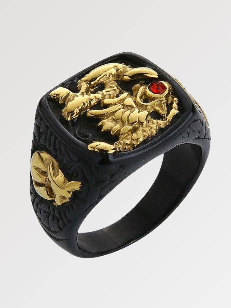 Japanischer Siegelring – Detail: hochwertig, Ring japanischen Stil