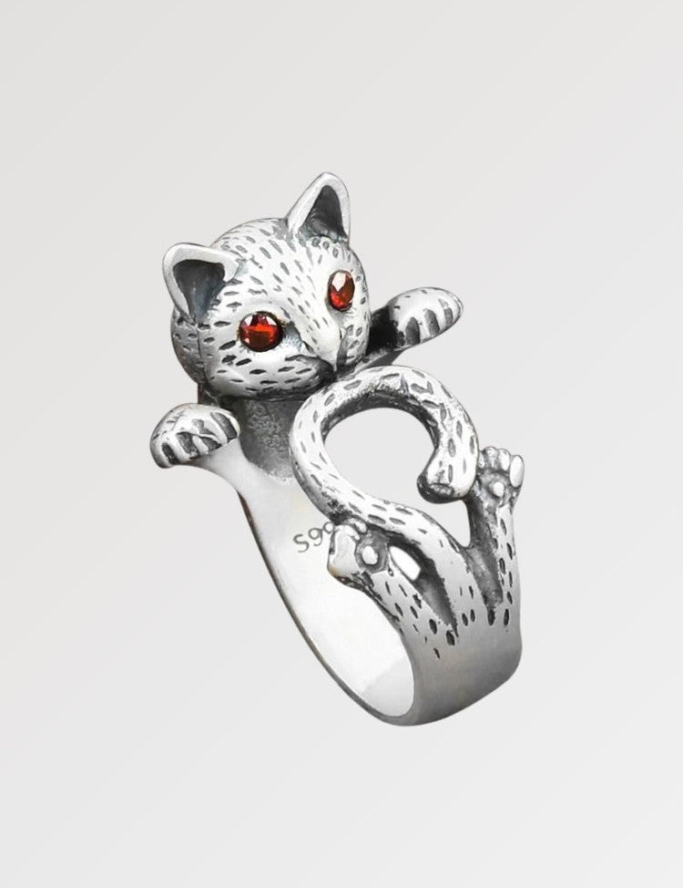 Maneki-Neko-Ring 'Shotika' – Ring im japanischen Stil für Herren und Damen