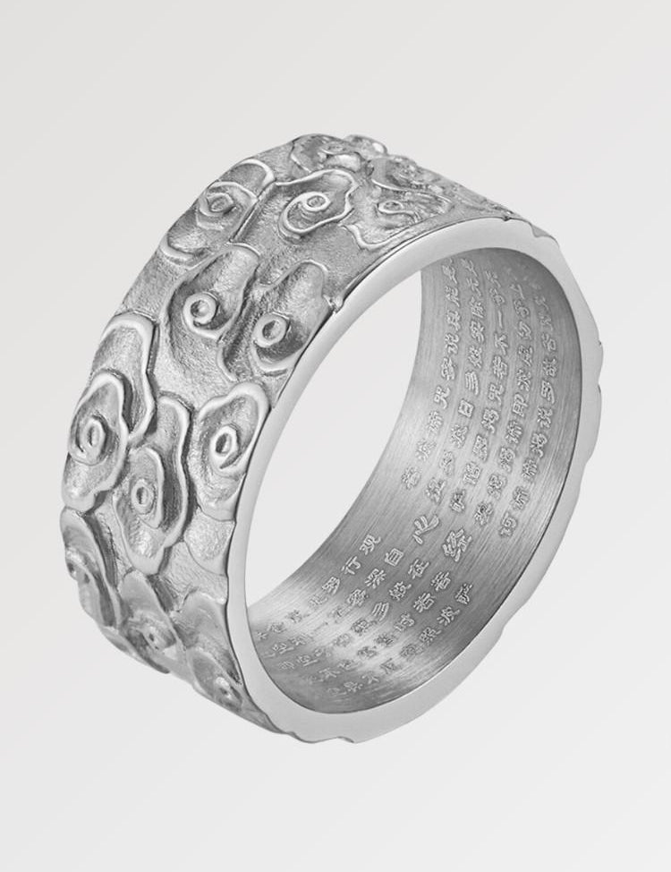 Japanischer Wolkenring 'Kumo' – verstellbar, Ring im japanischen Design