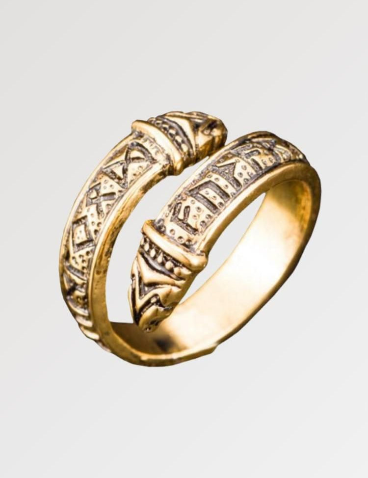 Sendai-Schlangenring – Ring im japanischen Stil für Herren und Damen