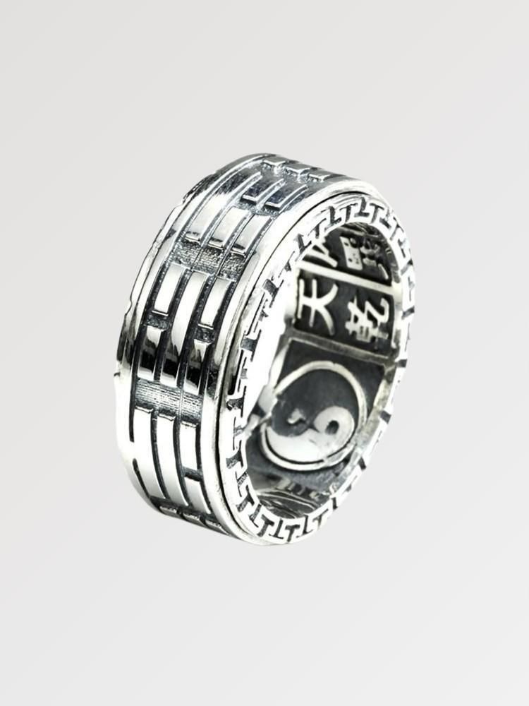 Streetwear-Ring 'Kyoto Hono' – Ring im japanischen Stil für Herren und Damen