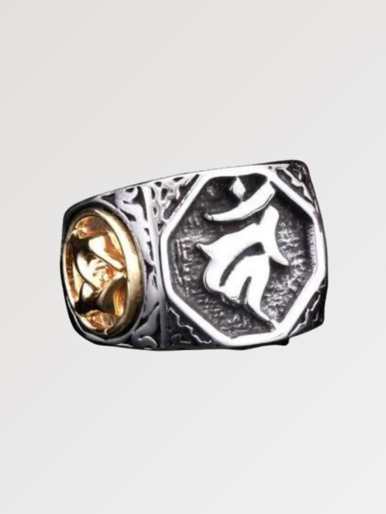 Symbolischer Ring 'Hokuto' – Ring im japanischen Stil für Herren und Damen