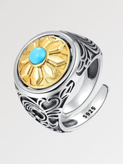 Japanischer Vintage-Ring 'Rolla' – verstellbar, Ring im japanischen Design