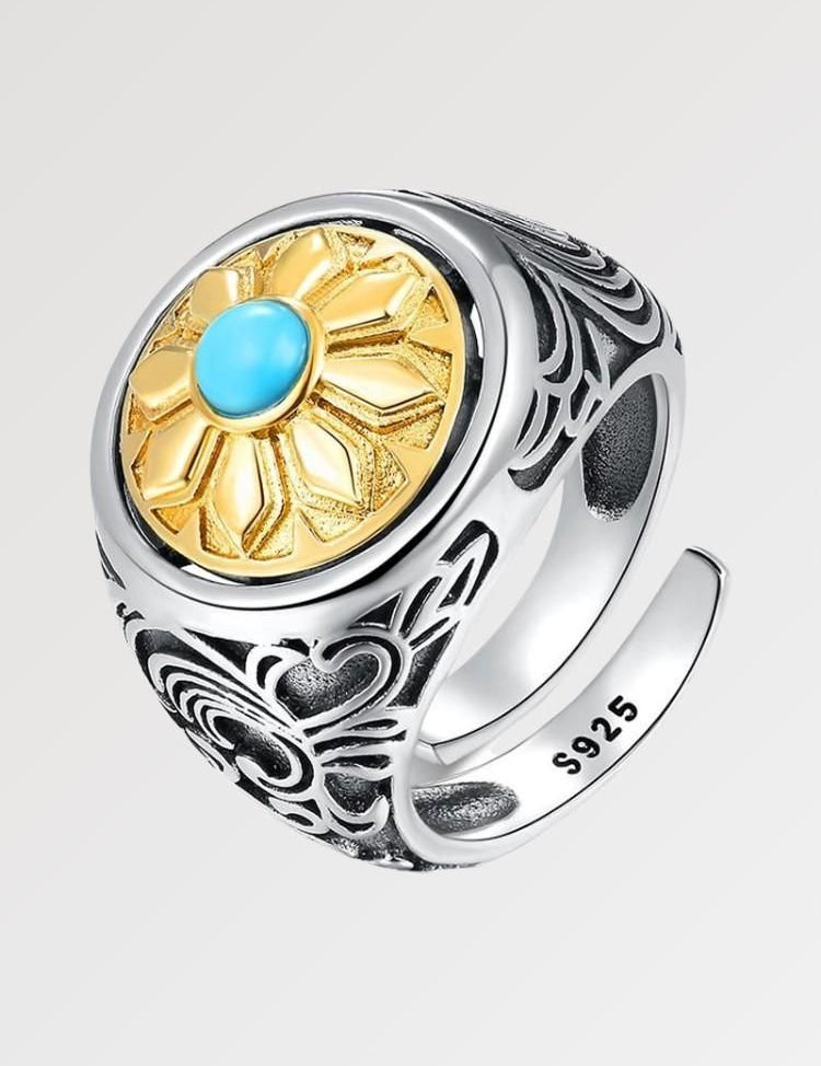 Japanischer Vintage-Ring 'Rolla' – verstellbar, Ring im japanischen Design