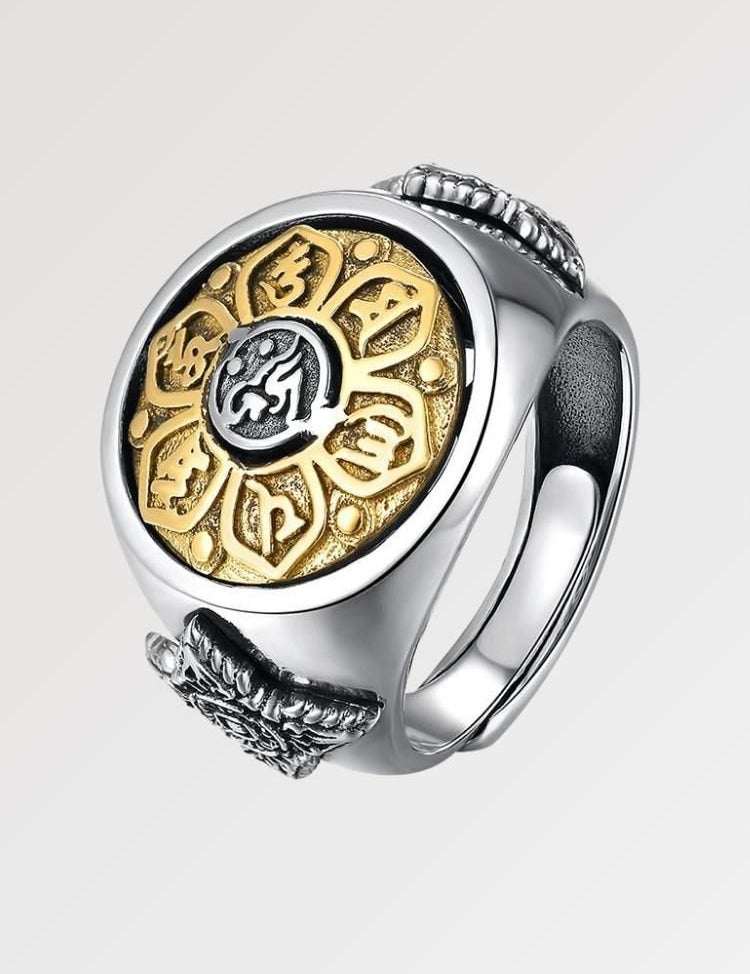 Japanischer Vintage-Ring 'Rolla' – Ring im japanischen Stil für Herren und Damen