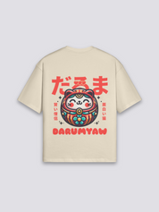 Daruma T-Shirt – Oversize, T-Shirt im japanischen Design