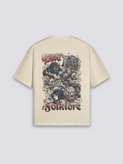 Japanisches Kunst-T-Shirt – Oversize, T-Shirt im japanischen Design