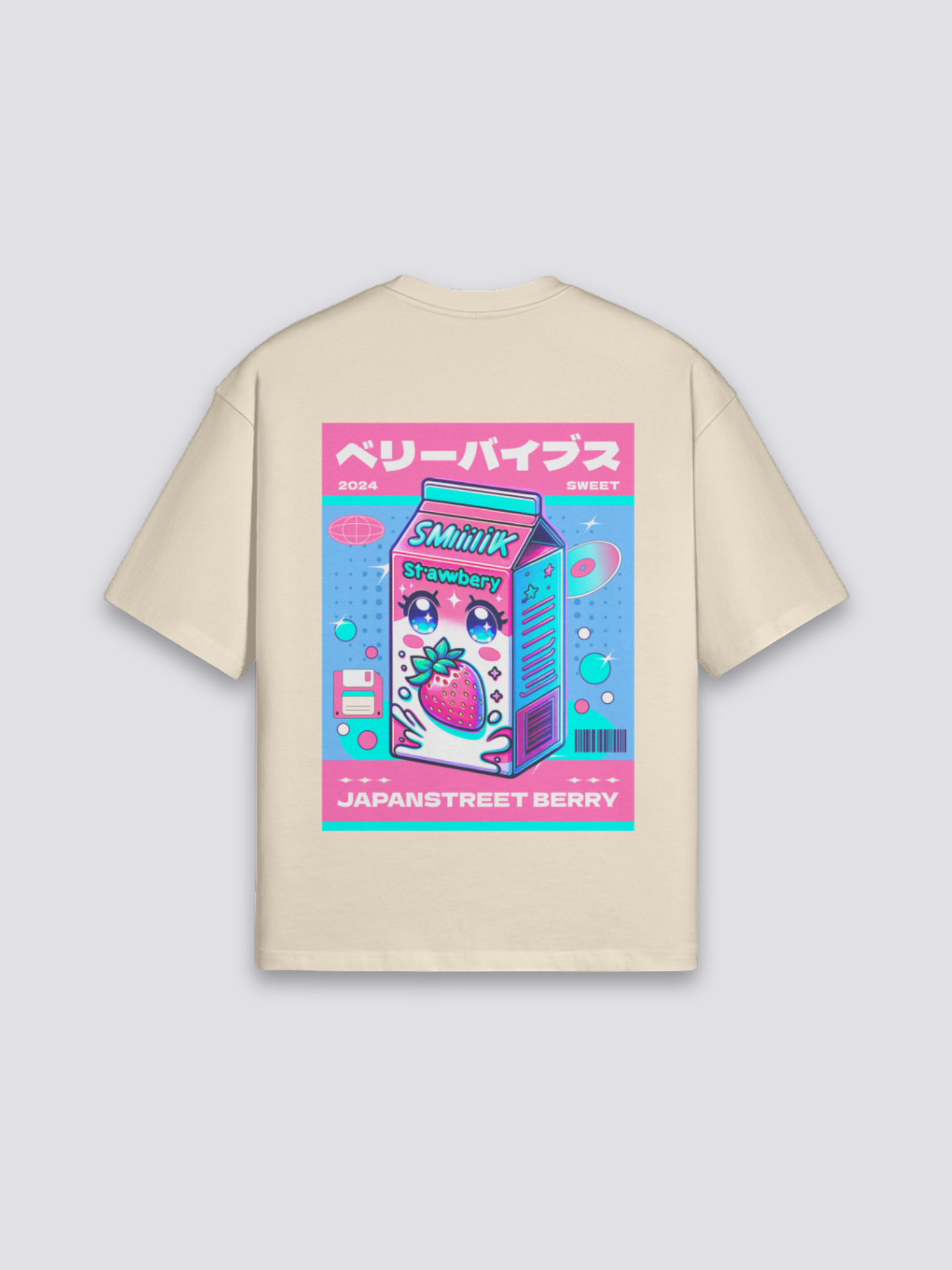 Kawaii T-Shirt – T-Shirt für den Alltag, Premium-Qualität