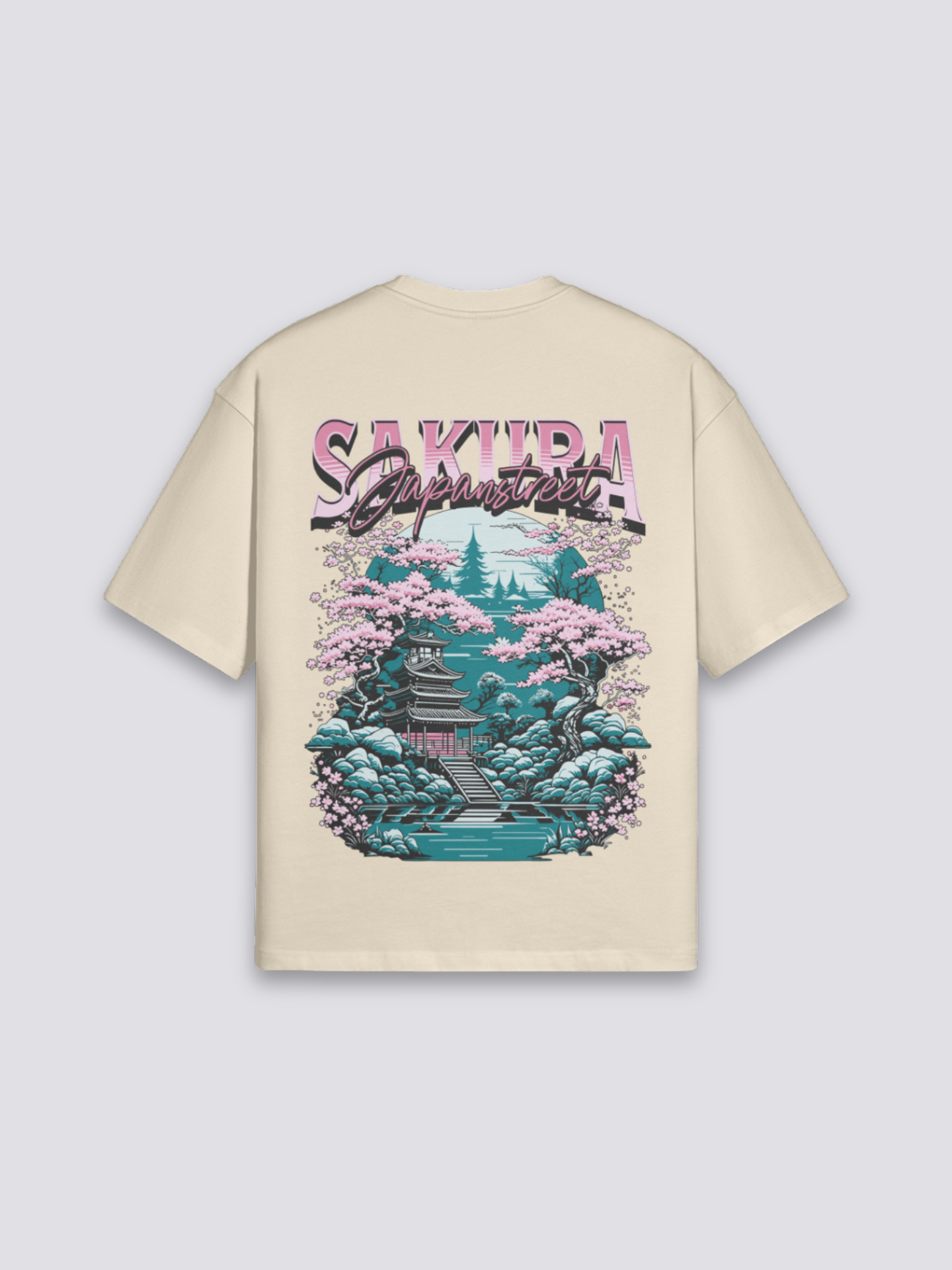 Sakura T-Shirt – T-Shirt für den Alltag, Premium-Qualität