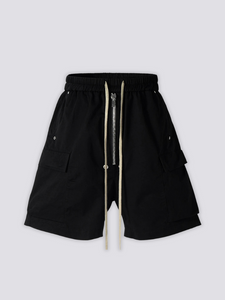 Schwarze Cargo-Shorts - 都市