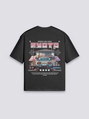 Japanisches Auto-T-Shirt – Oversize, T-Shirt im japanischen Design