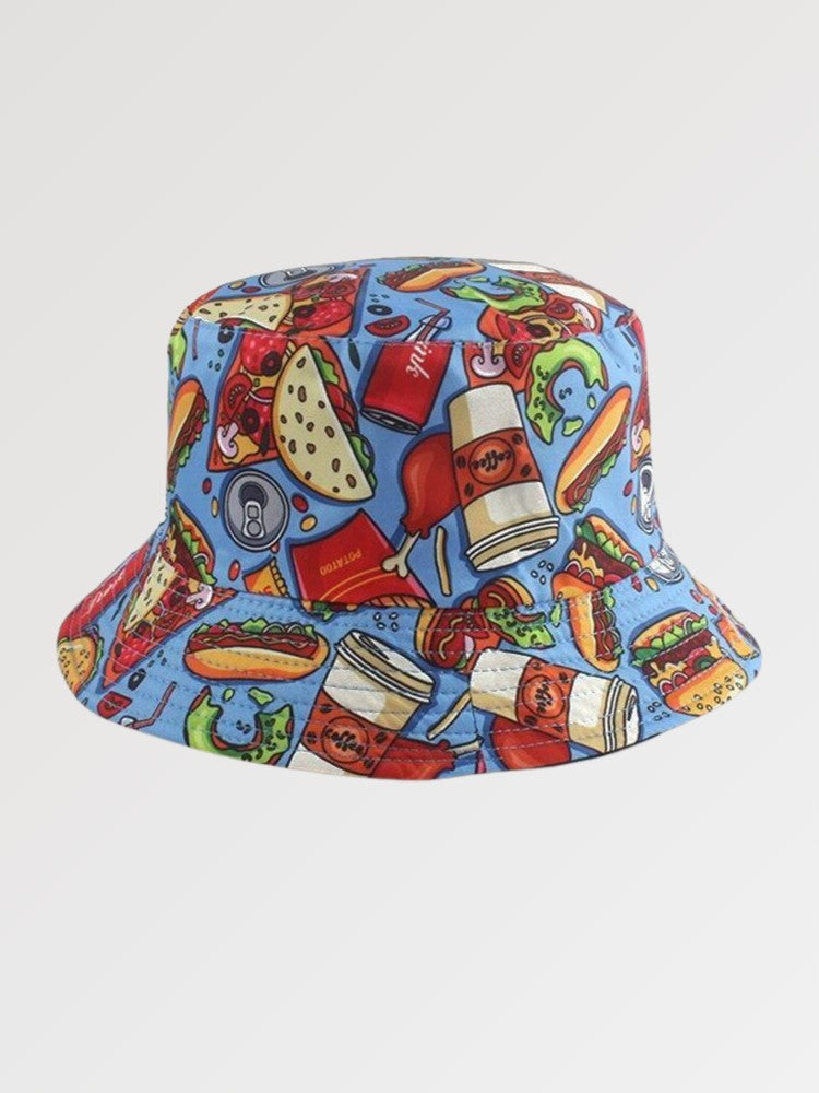 Bob Streetwear 'Junk Food – bestickt, Baseball Cap im japanischen Design