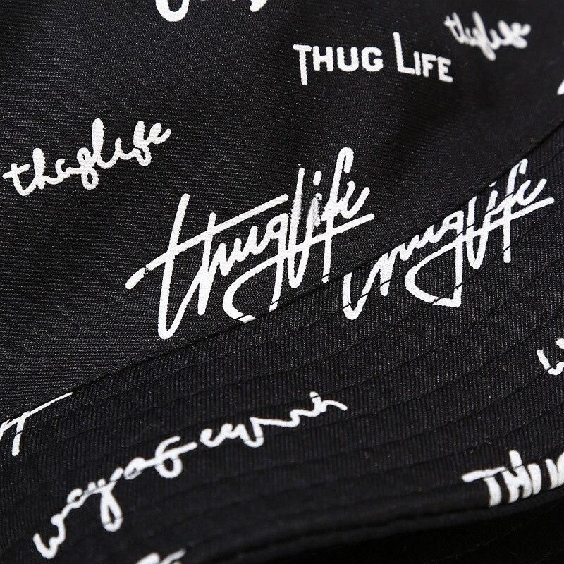 Bob Streetwear 'Thug Life – Detail: verstellbar, Baseball Cap japanischen Stil
