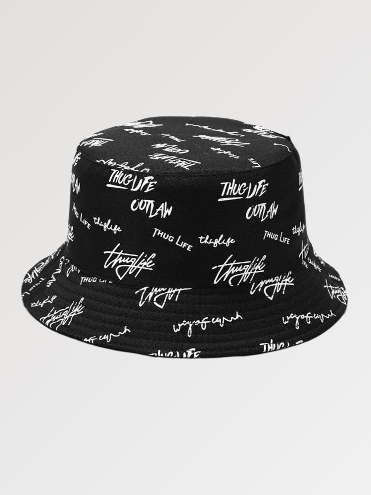 Bob Streetwear 'Thug Life – bestickt, Baseball Cap im japanischen Design