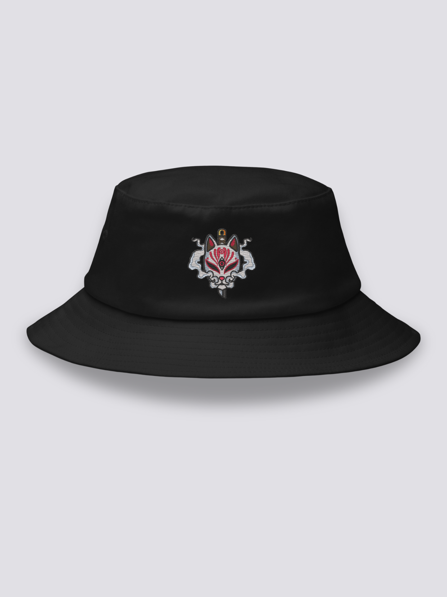 Bucket Hat Japanischer Fuchs - キツネ