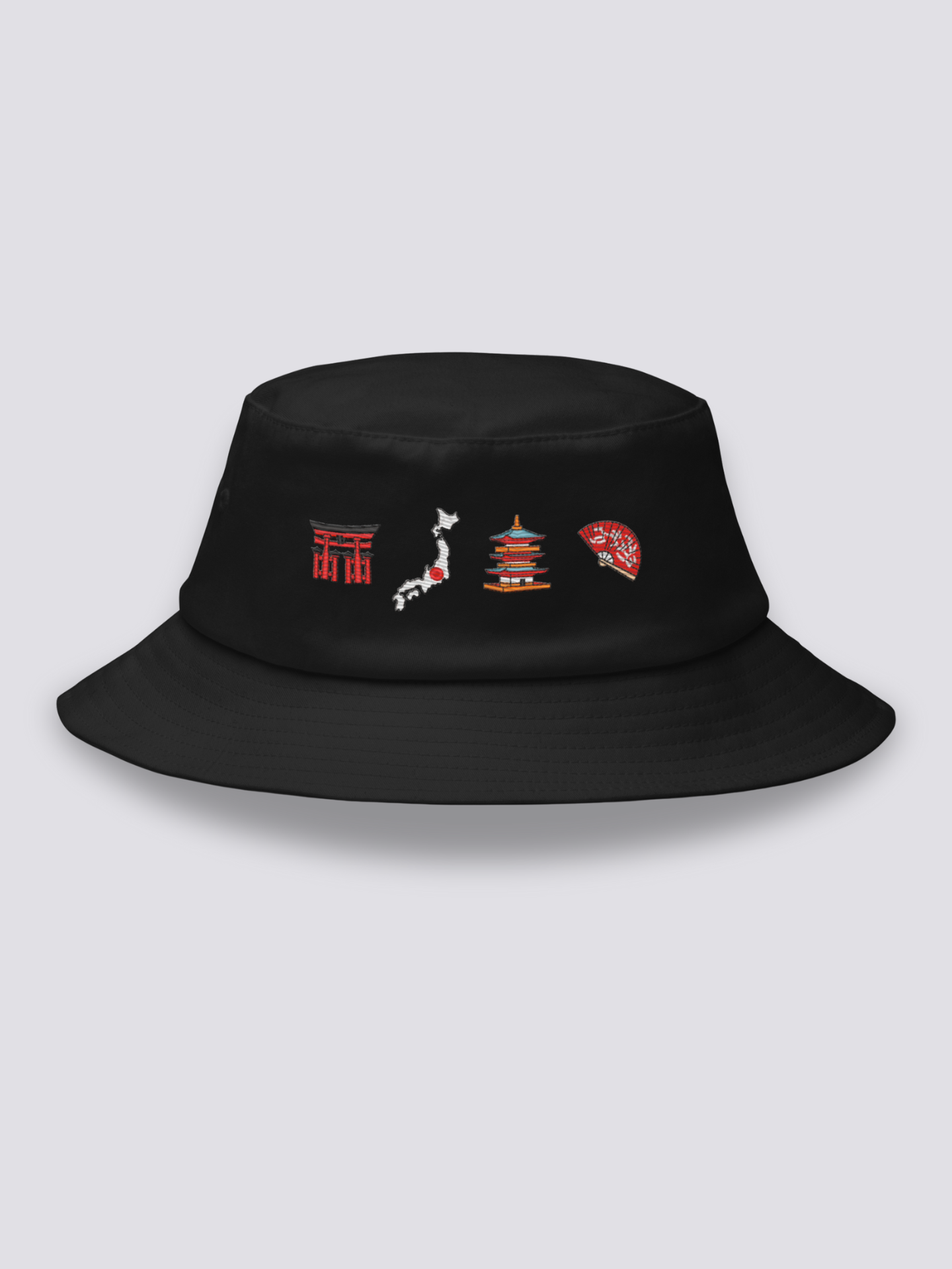 Bucket Hat Japanische Symbole - 記号