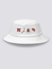 Bucket Hat Japanische Symbole - 記号 – Ansicht 3