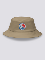 Bucket Hat Die Welle von Kanagawa - かながわウェーブ – Ansicht 2