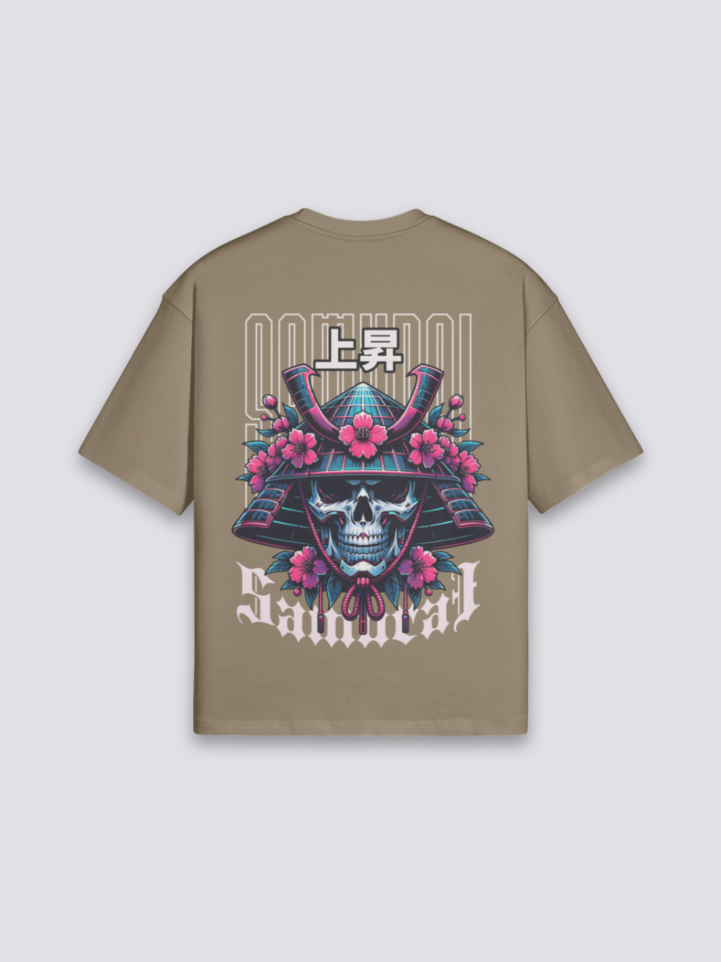 Cyberpunk Samurai T-Shirt – T-Shirt für den Alltag, Premium-Qualität
