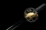 Voll Schwarz Katana – Samurai-Schwert, Katana im japanischen Design