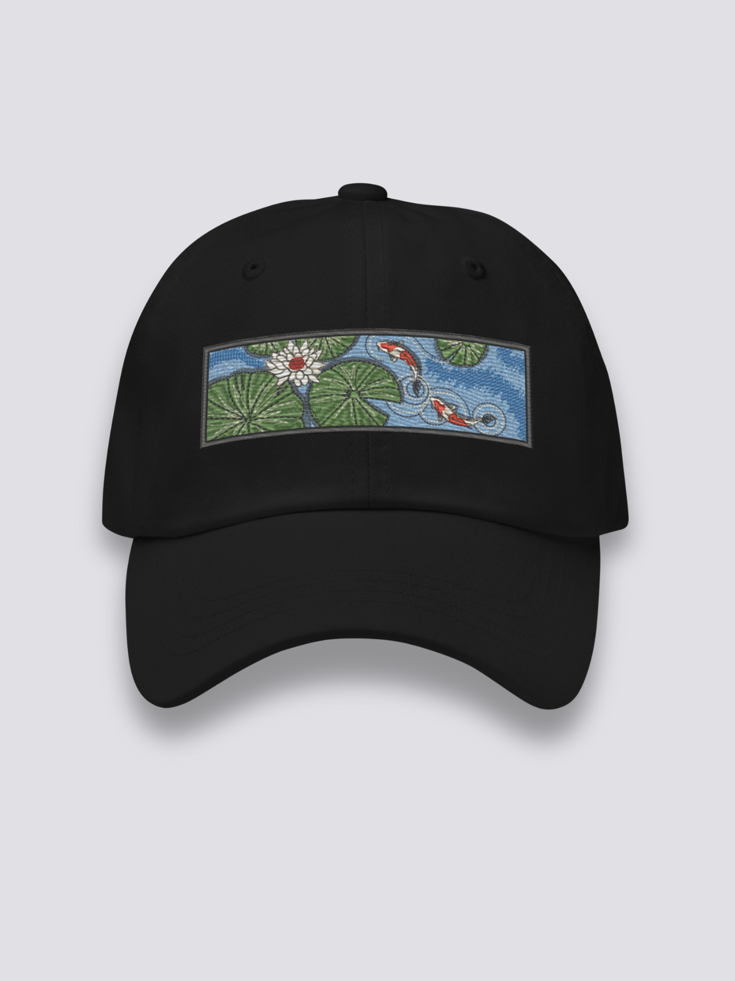 Carpe Koi Cap – Detail: verstellbar, Baseball Cap japanischen Stil