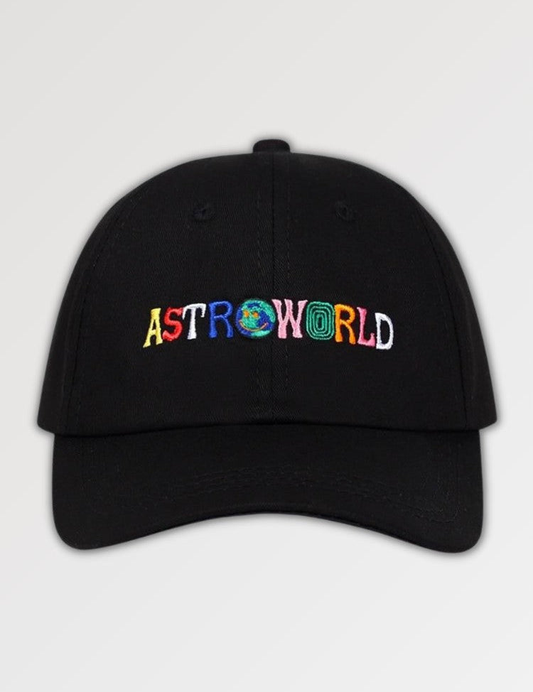 Astroworld-Cap 'Travis Scott' – Baseball Cap im Streetwear-Stil für Herren und Damen