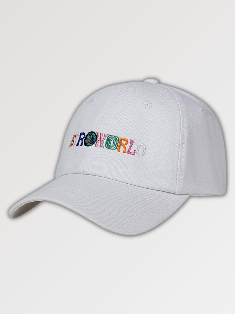 Astroworld-Cap 'Travis Scott' – bestickt, Baseball Cap im japanischen Design