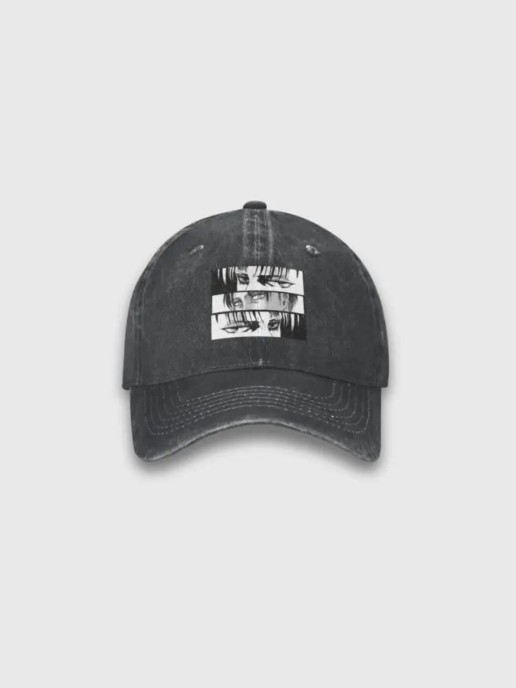 Angriff der Titanen Cap – bestickt, Baseball Cap im japanischen Design