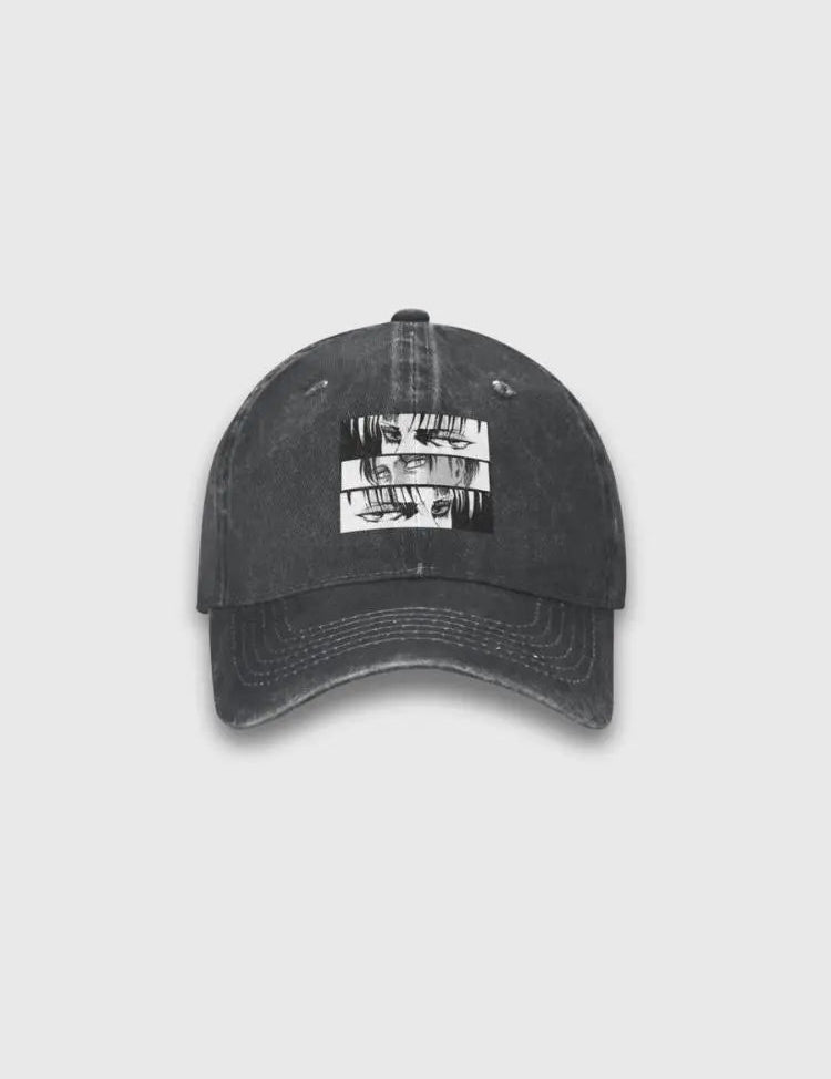 Angriff der Titanen Cap – bestickt, Baseball Cap im japanischen Design