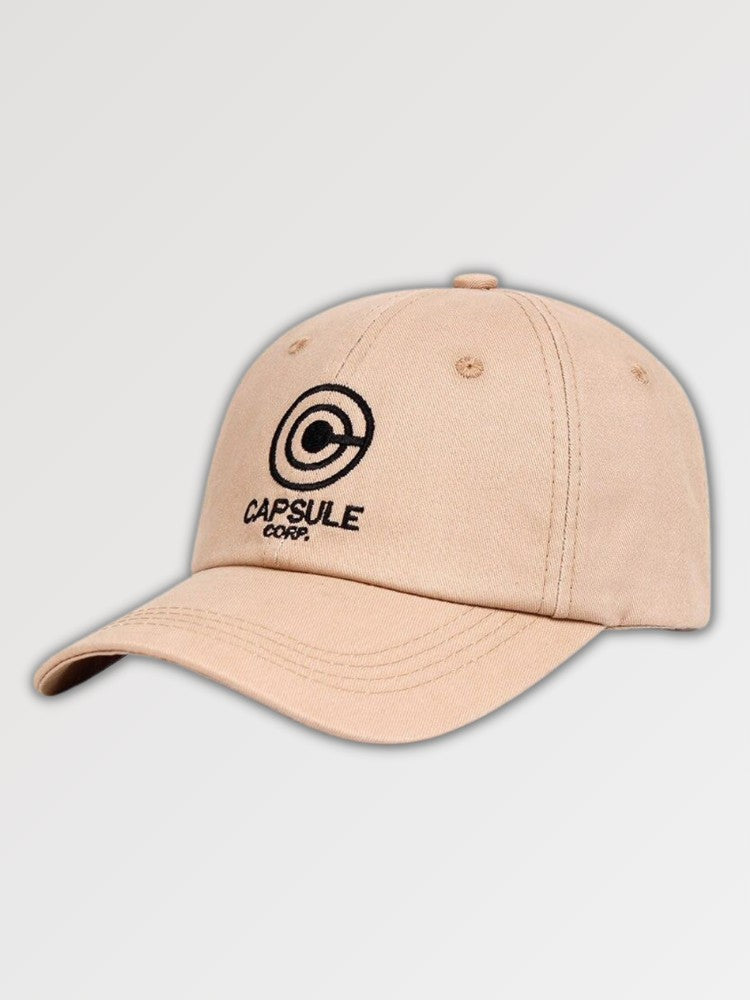 Capsule-Corp-Cap 'Tokubetsu' – Baumwolle: detailreicher Baseball Cap im japanischen Stil
