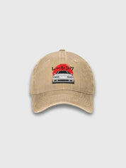 DeLorean-Cap – bestickt, Baseball Cap im japanischen Design