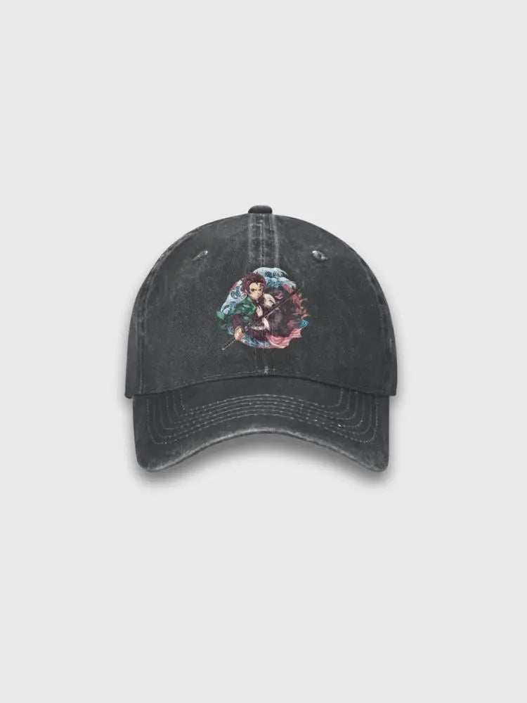 Dämonentöter-Cap – Baseball Cap im Streetwear-Stil für Herren und Damen