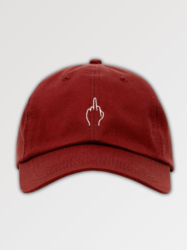 Finger-of-Honor-Cap 'Fuck This' – Baseball Cap im Streetwear-Stil für Herren und Damen