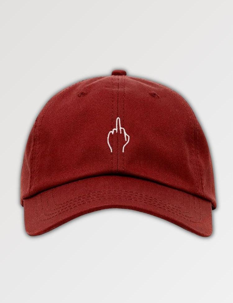 Finger-of-Honor-Cap 'Fuck This' – Baseball Cap im Streetwear-Stil für Herren und Damen